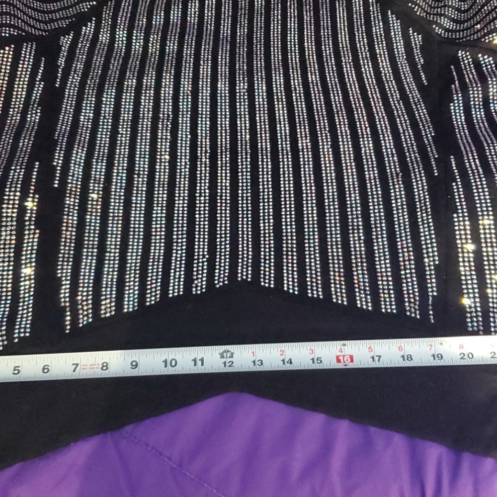 Rhinestone Studded Jacket - Picture 14 of 16